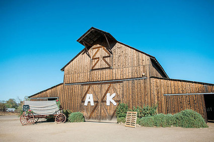 Rustic barn wedding venue