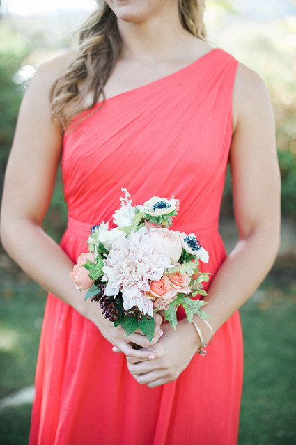 Colorful rustic bouquet