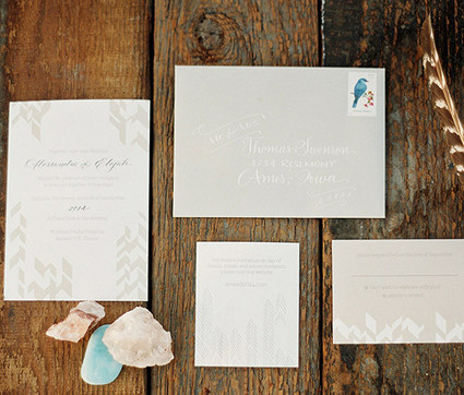 Beige Bohemian invitations