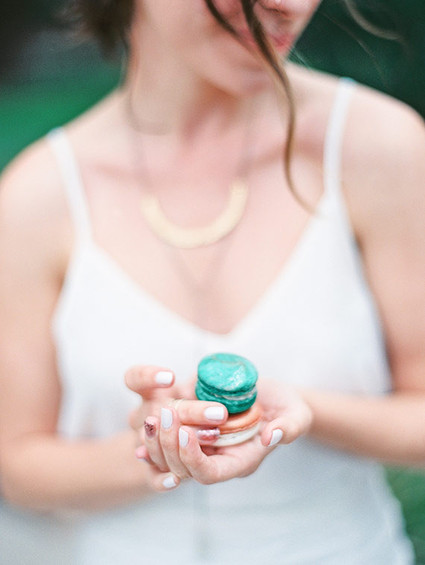 Wedding macarons
