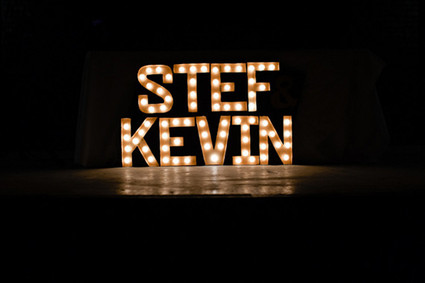 Marquee personalized sign