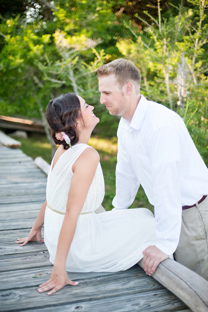 Surprise engagement photo