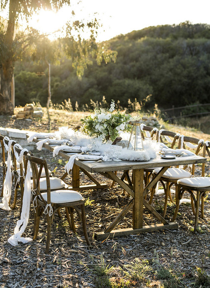 White and gold wedding inspiration
