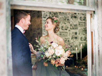 Something blue wedding inspiration Inspiration