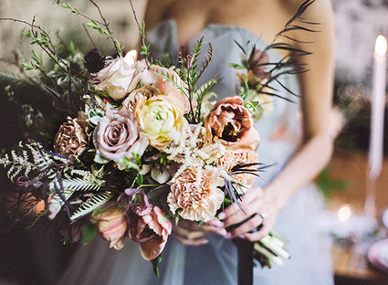 Rose and tulip bouquet