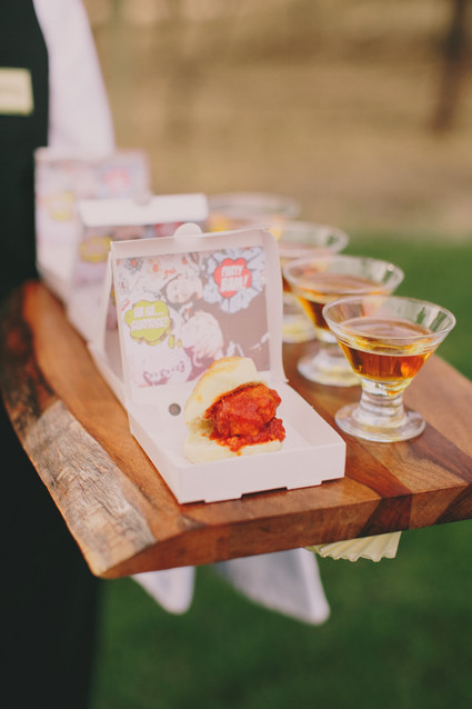 Chicken and biscut event food