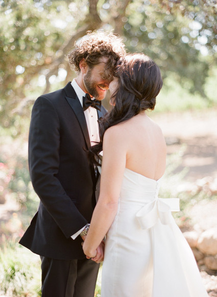 Rustic and romantic vineyard wedding