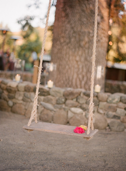 Rustic and romantic vineyard wedding