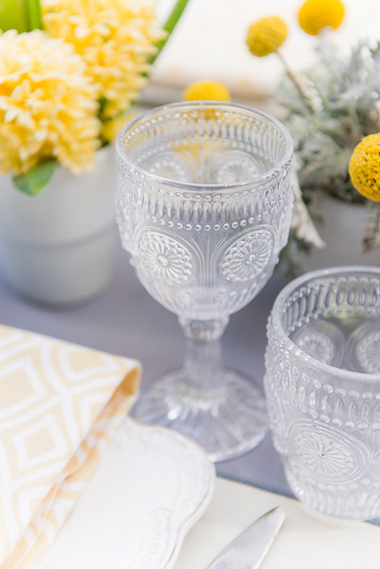 Yellow Backyard Baby Shower Inspiration