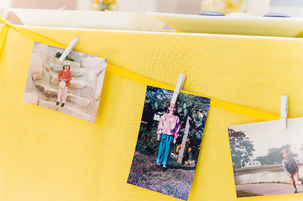 Yellow Backyard Baby Shower Inspiration