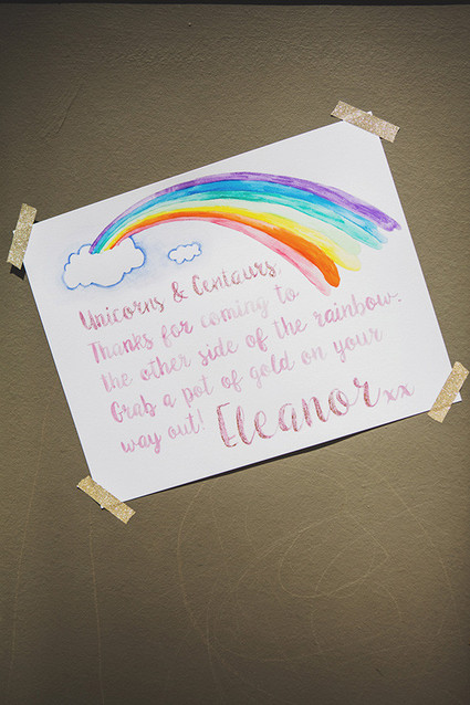 Unicorn 4th Birthday by HomethrownLA Inspiration
