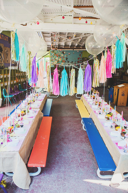 Unicorn 4th Birthday by HomethrownLA Inspiration