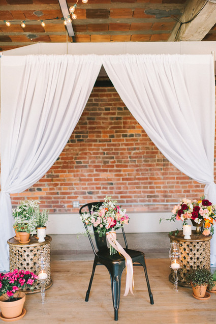 Floral wedding decor