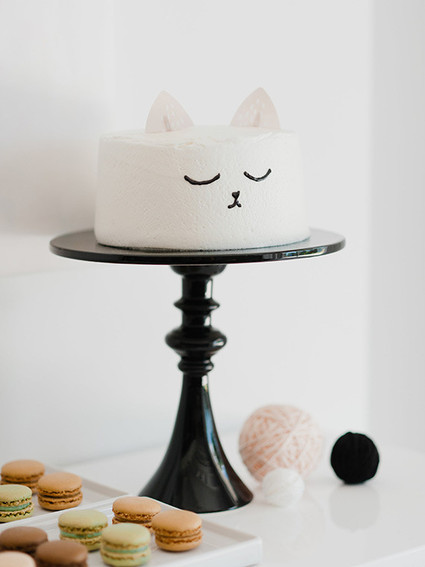 Kitty Cat birthday cake