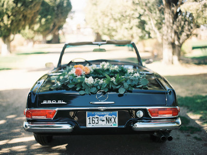 Wedding getaway car
