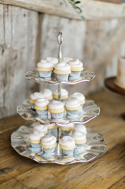 White cupcakes