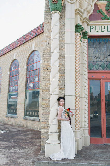 Spanish wedding inspired bride