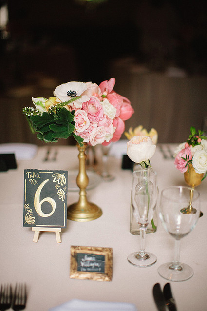 Table numbers Inspiration