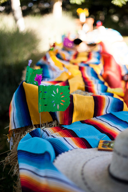 Cinco de Mayo rehearsal dinner decor