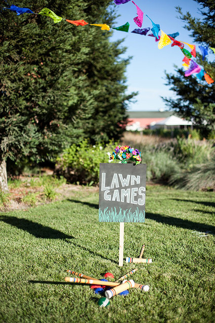 Cinco de Mayo rehearsal dinner lawn games activites Inspiration