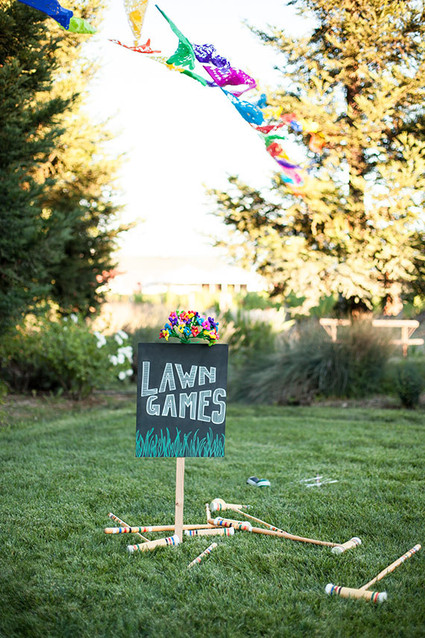 Cinco de Mayo rehearsal dinner lawn games