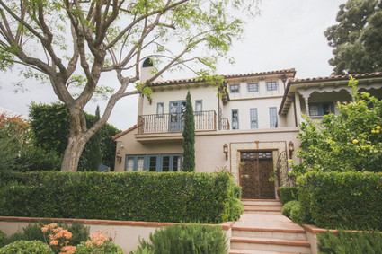 Backyard baby shower in Santa Monica