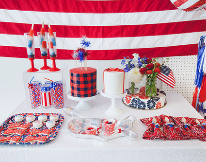 4th of July dessert table