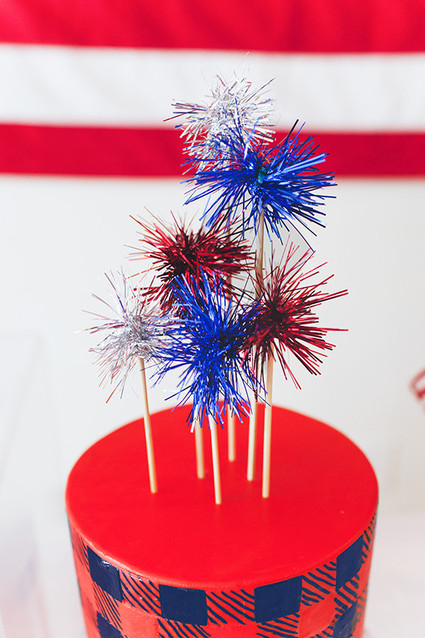 Fourth of July cake Inspiration
