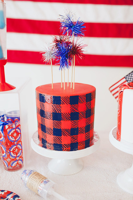 Fourth of July cake Inspiration