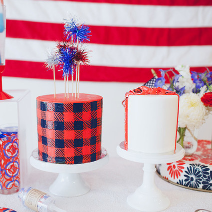 4th of July cakes Inspiration