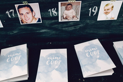 Blue Philadelphia Baby Shower by Confetti and Co