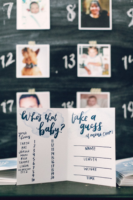 Baby Shower game Inspiration