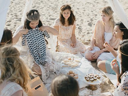 Boho Beach Baby Shower Inspiration