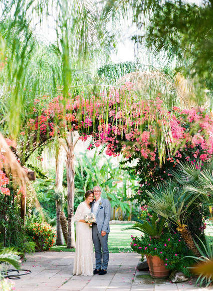 Palm Springs wedding portrait