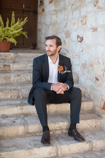 Groom portrait