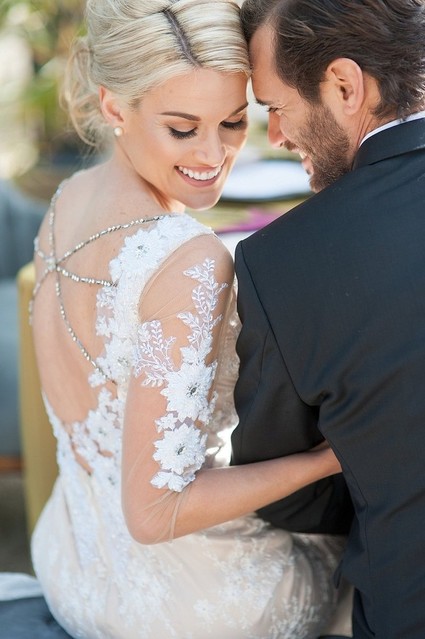 Lace wedding dress