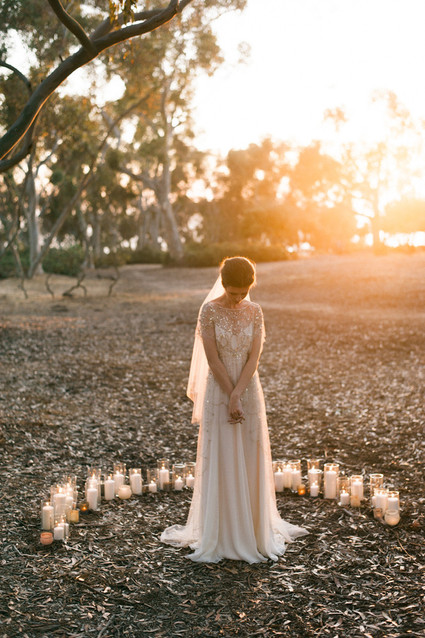 Candle altar