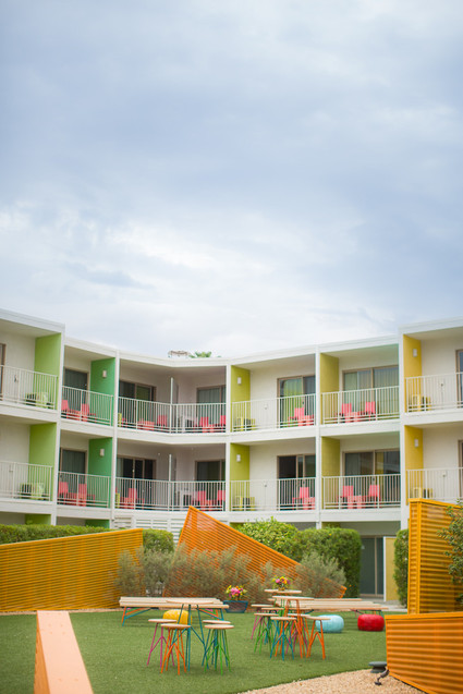 Saguaro Hotel Palm Springs wedding Inspiration