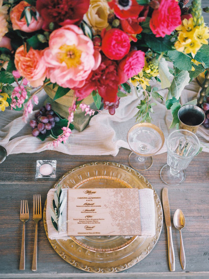 Place setting Inspiration