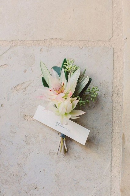 Wedding boutonniere Inspiration
