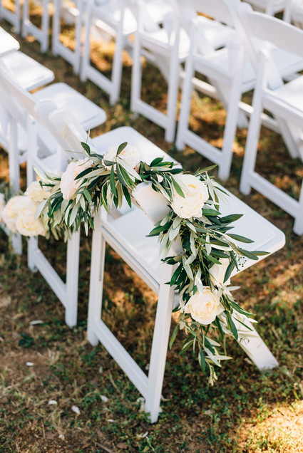 Ceremony wedding florals