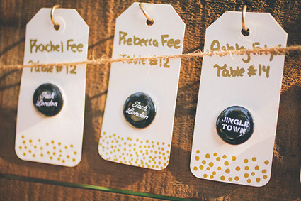 Escort cards Inspiration