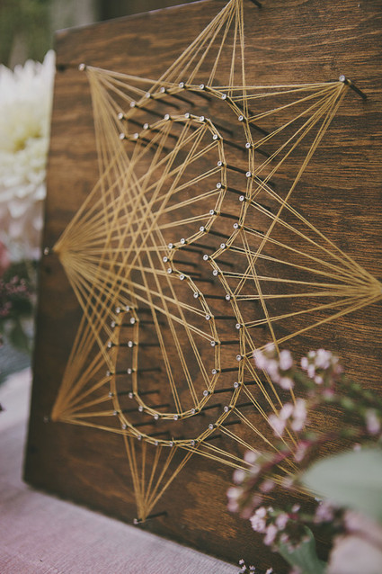 Wood art table number