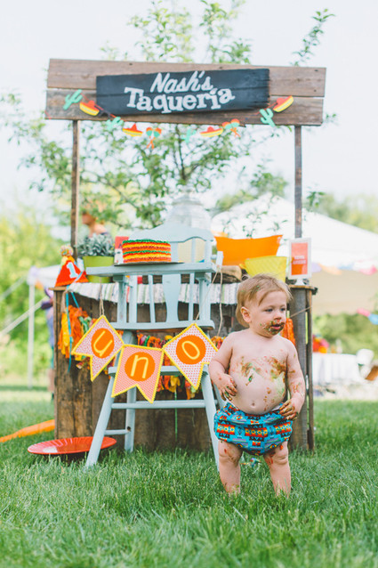 First birthday Fiesta party