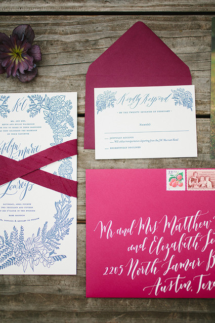 Wedding calligraphy