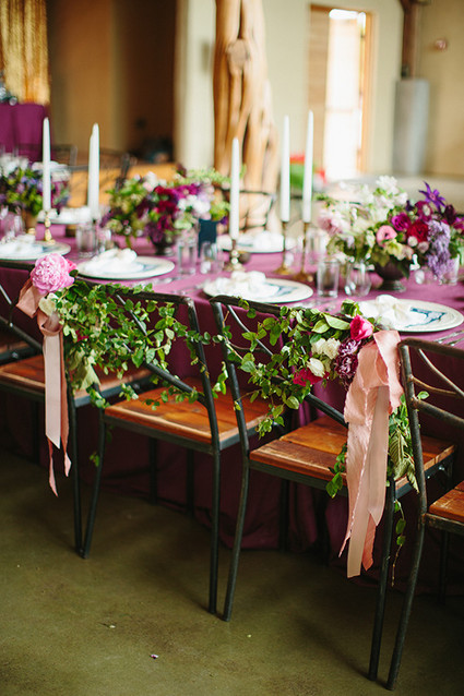 Wedding tablescape