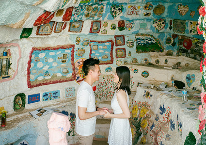Salvation Mountain anniversary portrait Inspiration