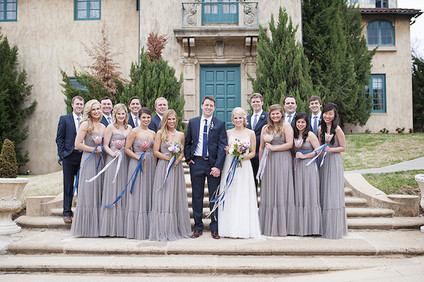 Wedding party portrait