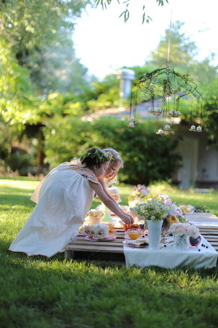 childrens garden party Inspiration