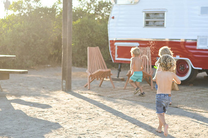 camping at The Holidays in San Clemente
